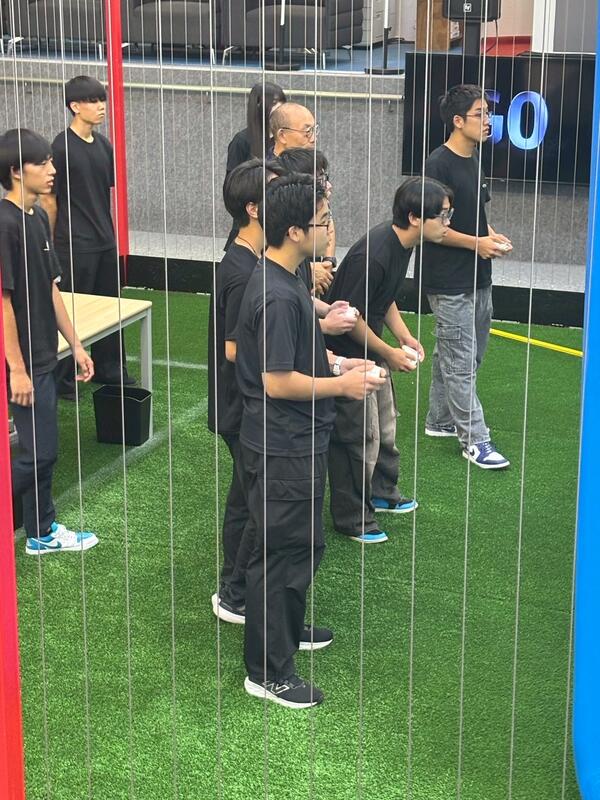 試合中